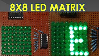 How to make Led Matrix | 8X8 Led Matrix