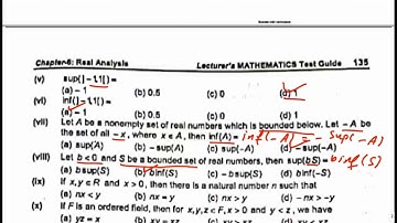 Real Analysis MCQs Part 1 | MSc MCQ | Farhan Younas