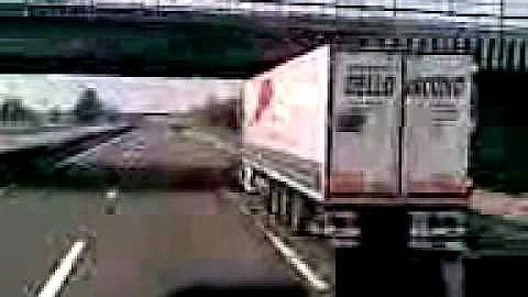 sorpasso al mio colega!!!Dello Iacono Trasporti