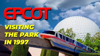 Restored Home Video: Visiting EPCOT Walt Disney World Florida in 1997 (Upscaled to HD 50FPS)