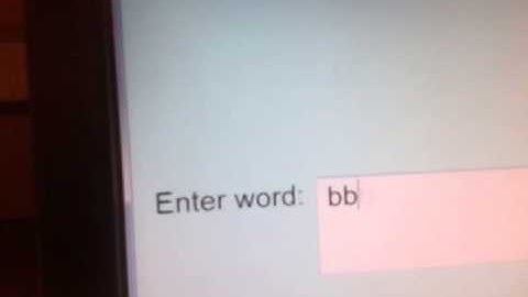 Test of Invalid string.