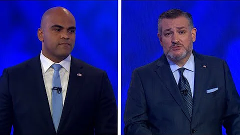 Ted Cruz and Colin Allred answer questions about lowering food prices during WFAA debate