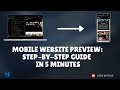 How to View Your Website on Mobile While Developing | Mobile Website Preview | Within 5 Minutes