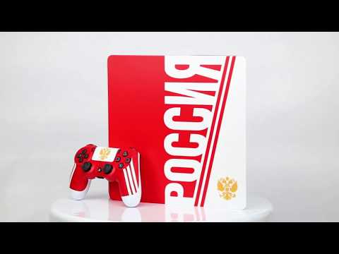 Консоль PS4 SLIM коллекции Сборная России