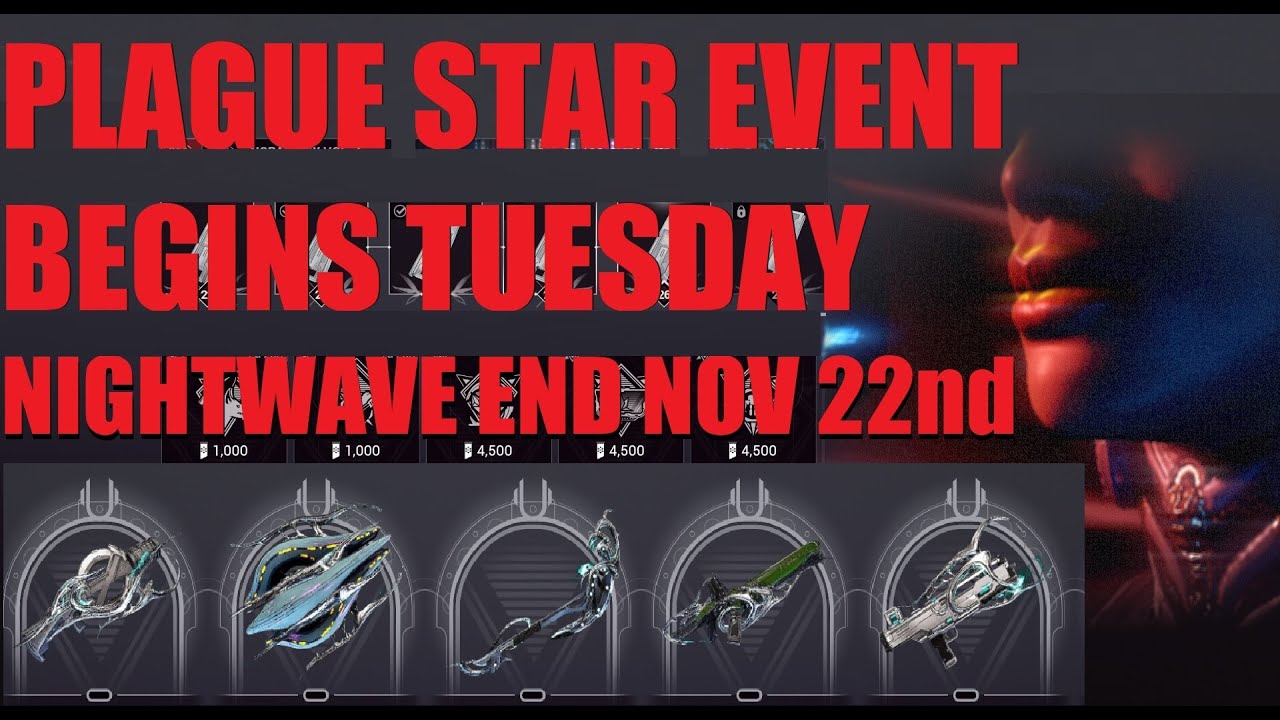 [WARFRAME] This Week In Warframe INCARNON ROTATION/NIGHTWAVE Weekly ...