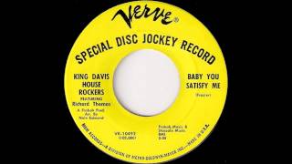 King Davis House Rockers - Baby You Satisfy Me [Verve] 1967 Northern Soul 45