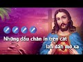 KARAOKE Dấu Chân Hun Hút Tone Nam - Nguyễn Hồng Ân | Karaoke Thánh Ca Công Giáo