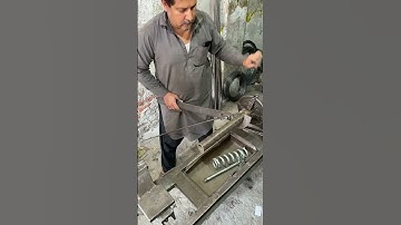 Secret of the Perfect Spring: Revealed on the Lathe! #shorts #metalworking #youtubeshorts #lathework