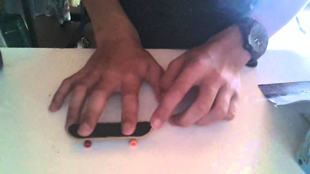 Mit fingerskateboard ein (Olli)lernen für Anfänger YouTube