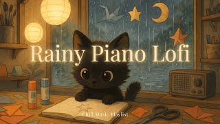 Rainy Piano Lofi ☔ Soft Beats for Crafting, Journaling & Cozy Focus screenshot 5