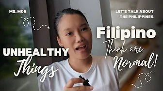 The Philippines | Unhealthy things and habits Filipinos consider normal!