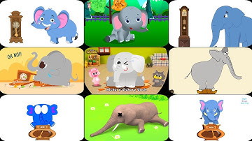 Karton Fx: Hickory Dickory Dock || 9 Best Elephant In Clock Crasher Party Effect || Effect Tutorial