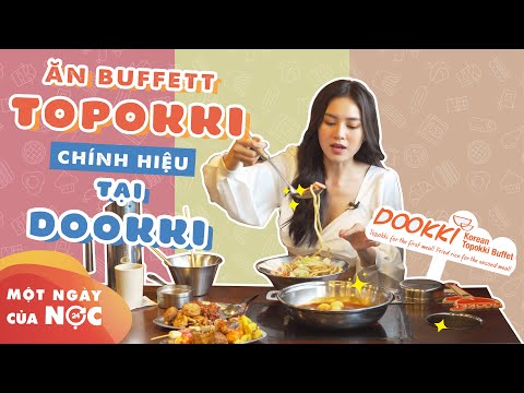 NINH DƯƠNG LAN NGỌC ăn buffet Topokki chính hiệu tại #Dookki Việt Nam chỉ có #139k
