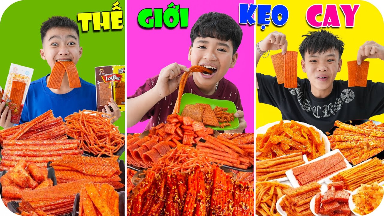 Xuyên Không Vào Thế Giới Kẹo Cay | Min Min TV Minh Khoa