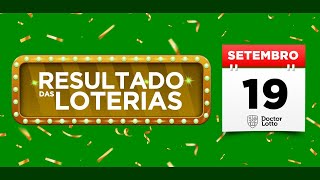 🔴 Loterias Caixa: Resultado da Lotofácil 2036 | Mega-Sena 2301 e mais | AO VIVO - 19/09