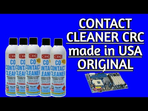 contact cleaner CRC made in USA  asli 