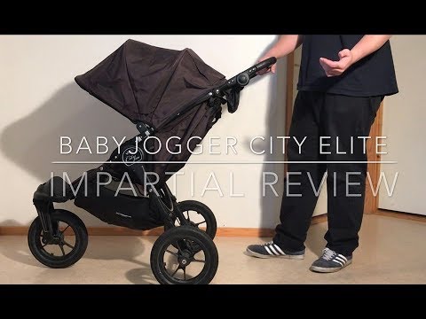 Babyjogger City Elite, An Impartial Review: Mechanics, Comfort, Use -  YouTube