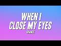 Shanice - When I Close My Eyes (Lyrics)