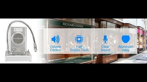How to Use Retekess TW102 Window Intercom System