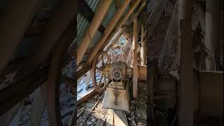 Old gold mill is still with us... #exploringabandonedmines #mineexploring #abandonedmines