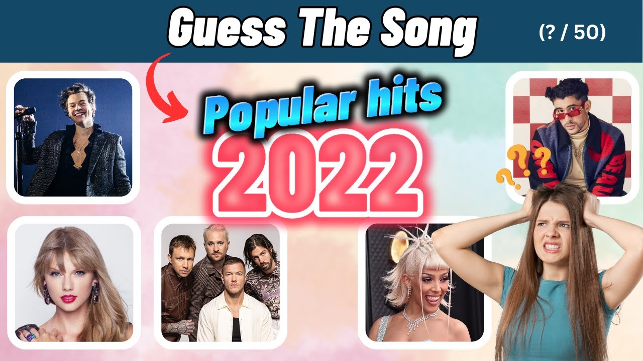 Guess the BIGGEST HITS of 2022! How many songs can you guess?