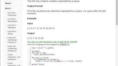 Week 3 Programming Assignment The Joy of computing using Python