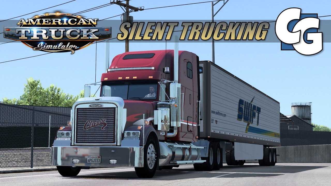 Silent Trucking - Freightliner Classic XL - Idaho State Highway 51 - ATS (No Commentary)