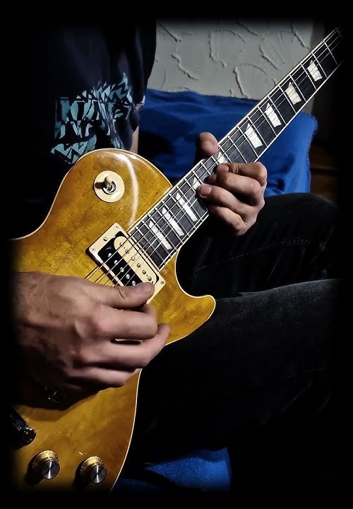 G'n'R - Estranged 1st Guitar Solo Cover: Slash Guitar Solo