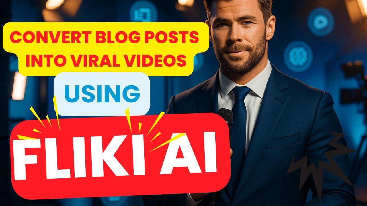 “How to Convert Blog Posts into Viral Videos Using Fliki AI (Step-by ...
