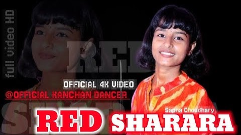 #RED SHARARA |#SAPNA Choudhary| Dance by official KANCHAN | latest Haryanvi DJ new Dance video 2024
