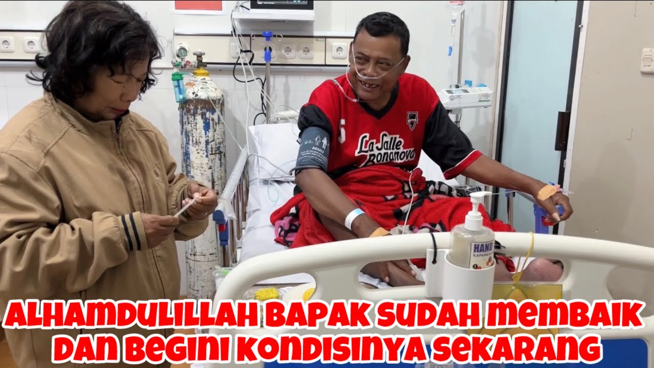 MALAM PERTAMA DIRUMAH SAKIT‼️ALHAMDULILLAH BAPAK SUDAH MEMBAIIK DAN BEGINI KONDISINYA SEKARANG