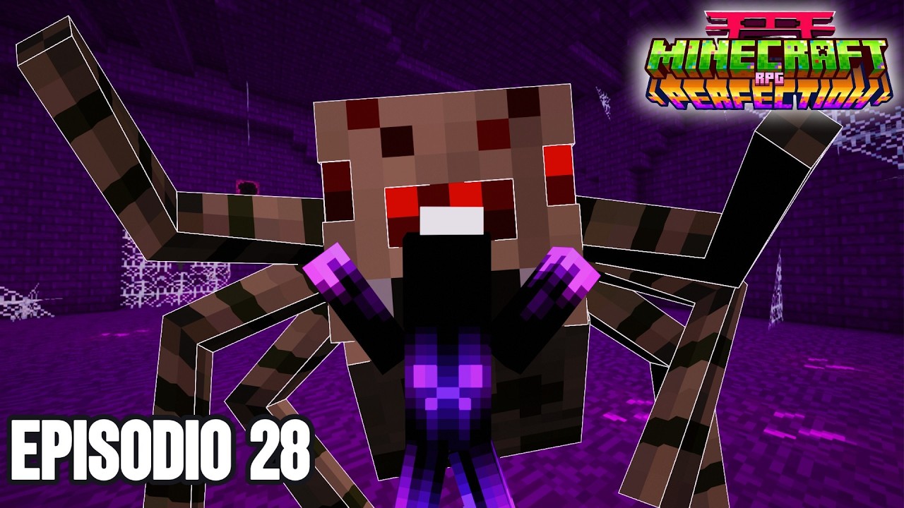 “Minecraft Perfección”- Serie de Minecraft- ARAÑA GIGANTE VENENOSA DEL ...