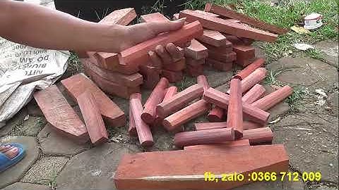 chia sẻ về gỗ xù, loại gỗ được chọn làm vỏ , chuôi dao mèo ( h