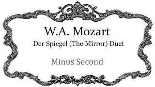 Mozart - Mirror Duet Minus Second - YouTube