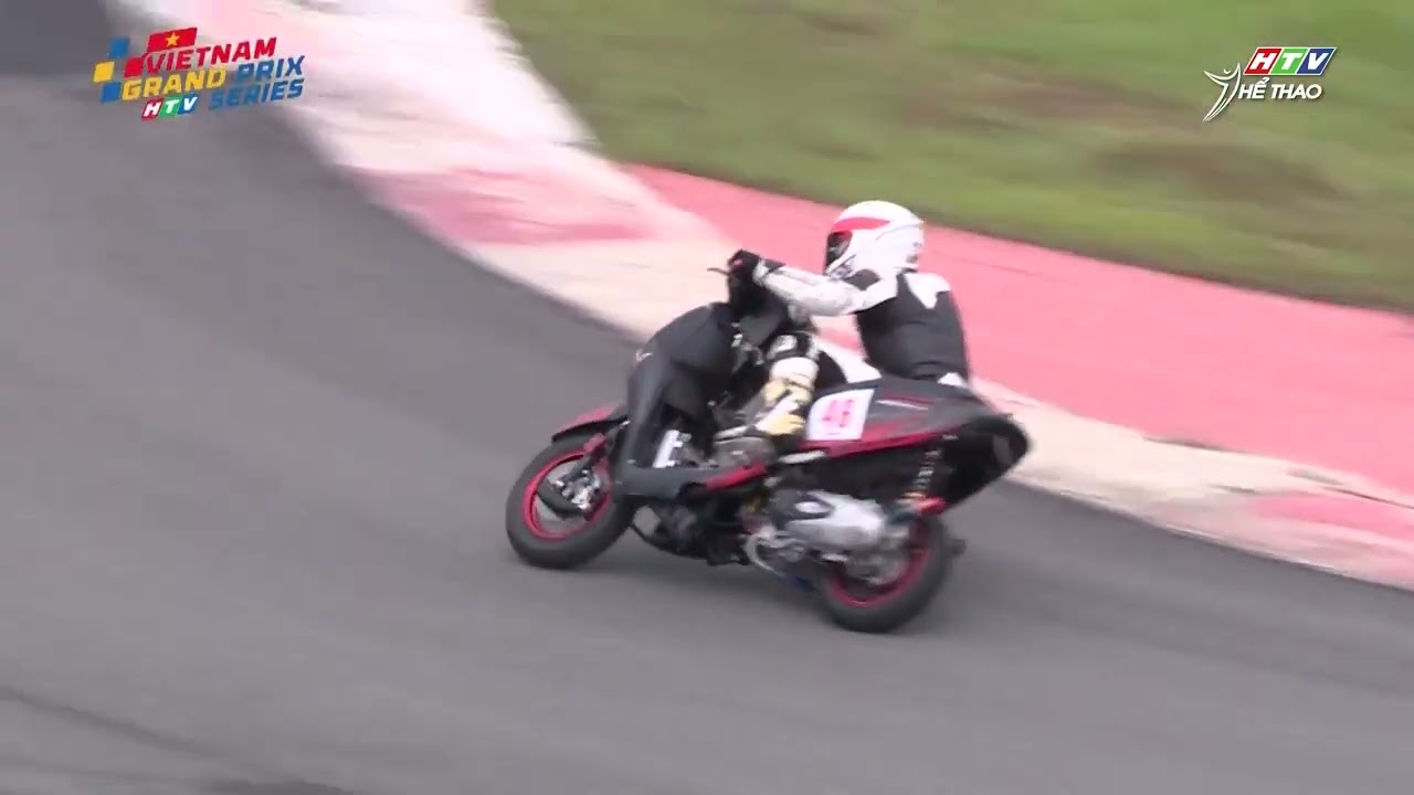 Nội dung đua xe Motor Scooter 160cc tại giải Việt Nam Grand Prix - HTV Series 2024 | CHẶNG 1