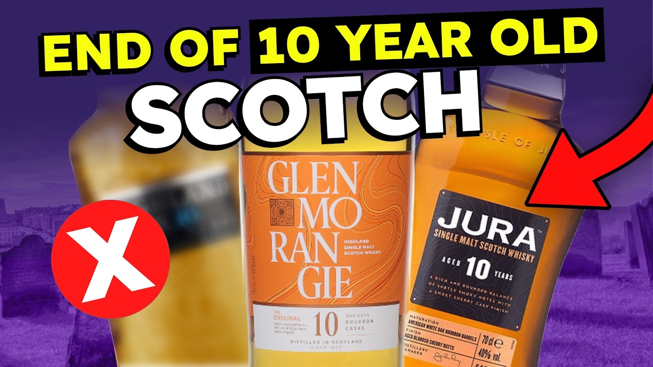 Whisky getting OLDER? Death of 10 Year old Scotch! - Jura, Glenmorangie & Highland Park