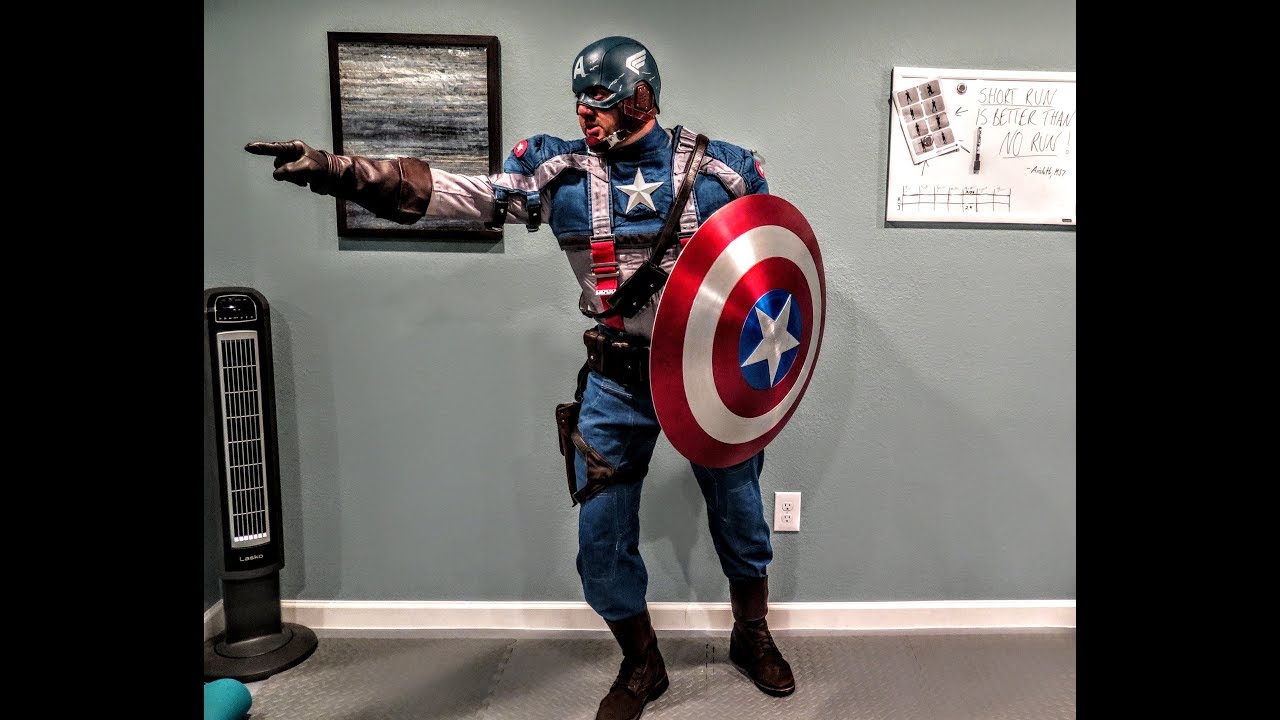 Captain america cosplay the first avenger