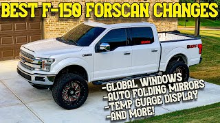 Some of the BEST F150 FORScan Changes You Can Make On Your Truck!! EASY!!