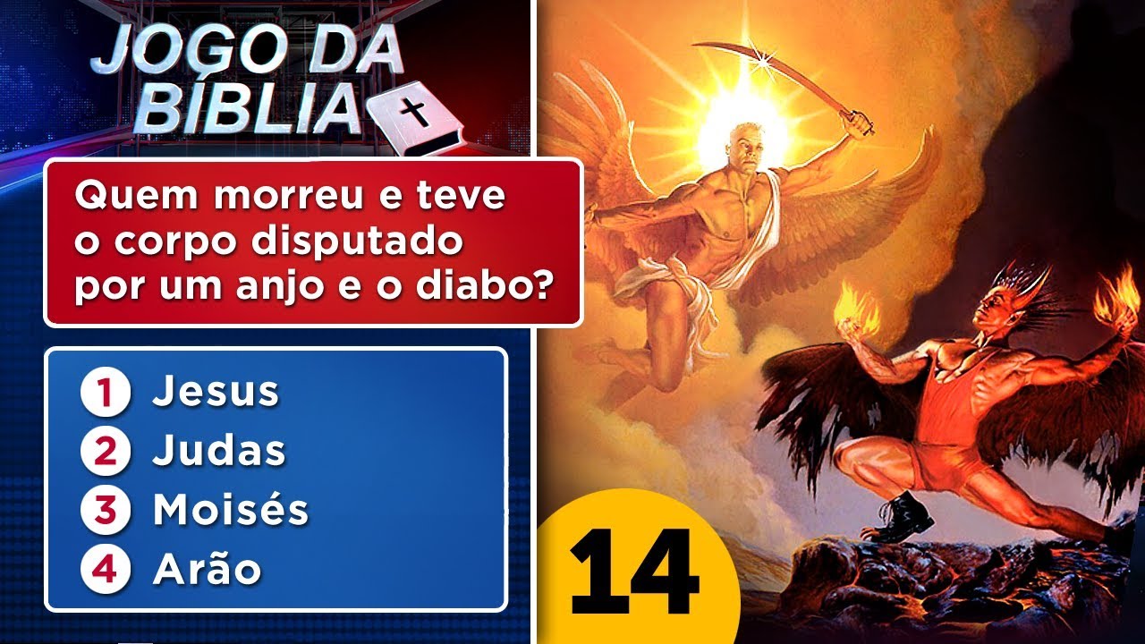 RESPONDA SE PUDER: Quem Morreu e Teve o Corpo Disputado por um Anjo e o Diabo? – Jogo da Bíblia #14