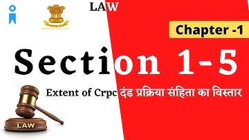 iRajasthan | Crpc Section 1-5 | RJS Day 2 | Law