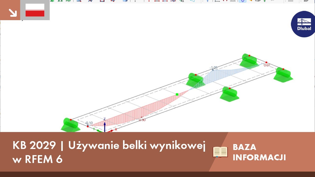 KB 2029 | Korzystanie z belki wynikowej w RFEM 6