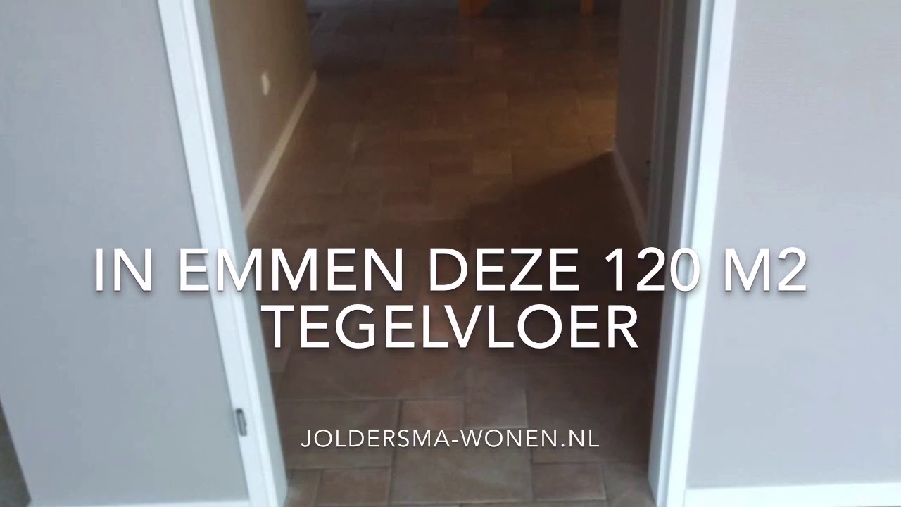 Van tegelvloer naar PVC vloer