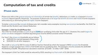 Tax Phaseouts [CPA Prep]