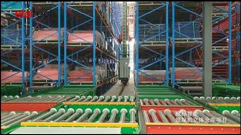 EBILTECH stacker crane asrs racking system