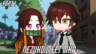 • Nezuko Meets Mha • || mha and demon slayer AU || part 1/? || ikomi gachaツ