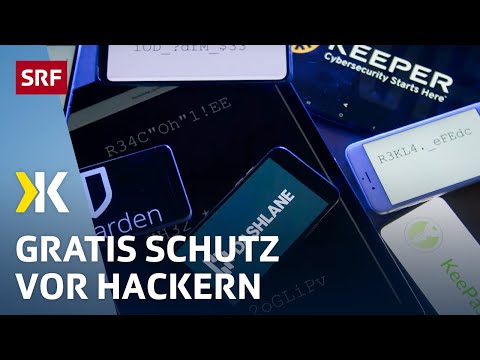 Diese Passwortmanager schützen vor Hackern | 2022 | SRF Kassensturz