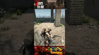 BOA DEMAIS… PRA MIM TAMBÉM 😂 Caí nas Próprias Armadilhas | 7 Days to Die #7daystodie  #gmbrgames