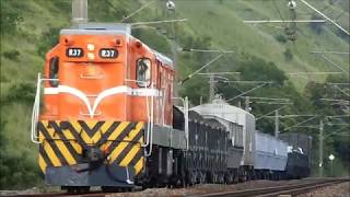 臺灣鐵路局 R20型柴電機車影像紀錄-7502次海線段貨物列車(20180627_R37)