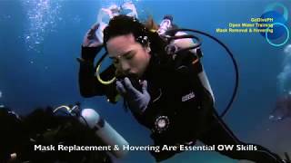 How To Remove & Replace Mask While Hovering | Scuba Diving