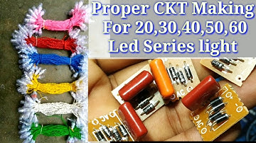 Proper Ckt Making for Series light ||